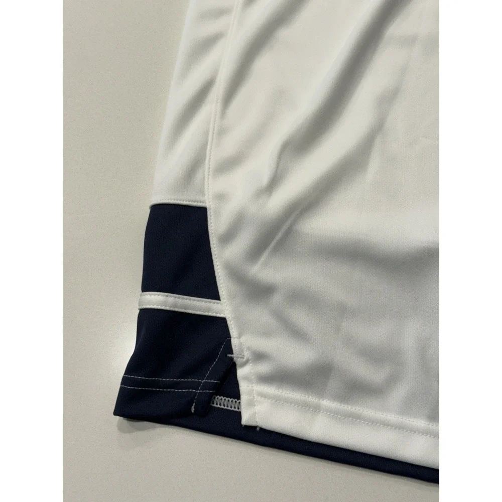 Jordan Stock Overtime Basketball Game Shorts White Navy FQ5375-107 Mens 4XL NWT